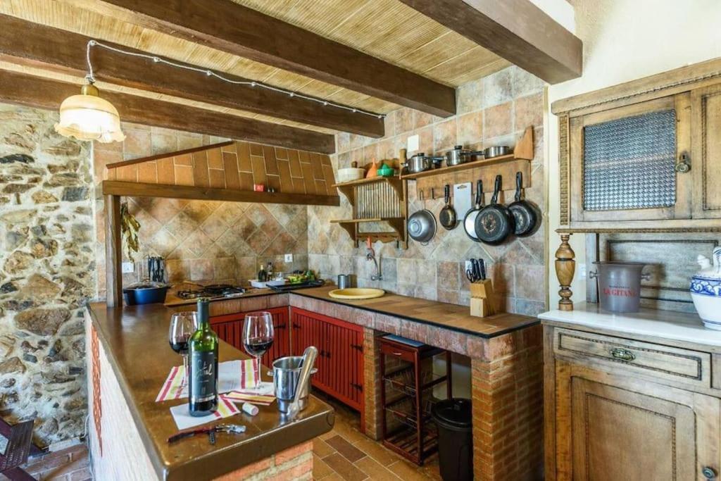 Vila Casa Cortijo En Dehesa Sierra Leon La Puebla de los Infantes Exteriér fotografie