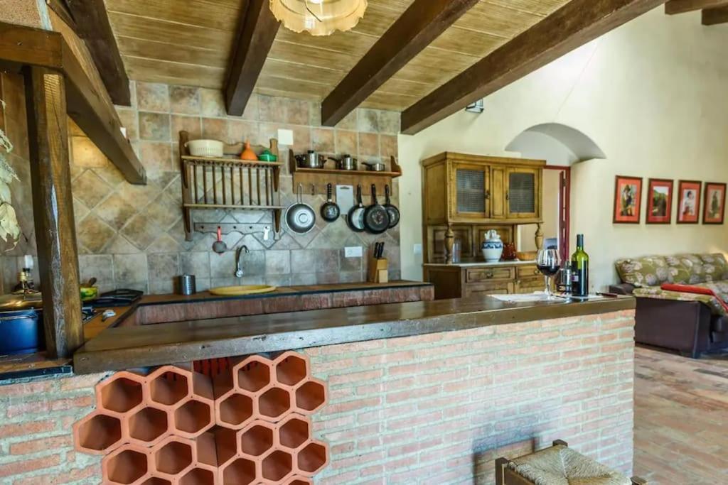 Vila Casa Cortijo En Dehesa Sierra Leon La Puebla de los Infantes Exteriér fotografie